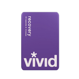 Vivid Recovery purple tin, a hangover support and recovery capsule